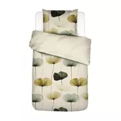 Essenza POSTELJNINA 135/200 cm saten zelena