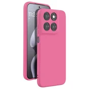 AVIZAR Silikonsko Ohišje Soft-Touch za Motorola Moto G67 Serije Fast Cover, Roza, (5000274155)