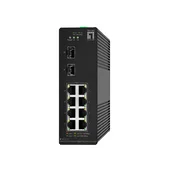 LevelOne Hilbert industrijski gigabit PoE pametni stikalo, 10 vrat