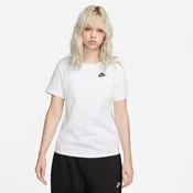 Nike W NSW CLUB SS TEE, ženska majica, bijela DX7902