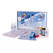 Set barv za steklo z bleščicami KREUL Glitter Fantasy