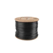 Lanberg LCU5-21CU-0305-BK Cat.5e UTP AWG24 Fca PE 305 m nezaštićeni crni vanjski kabel