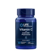 Life Extension Vitamin C and Quercetin Phytosome, vitamin C s kvercetinom, 60 zeliščnih tablet