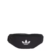 ADIDAS ORIGINALS Torbica za okrog pasu Adicolor črna/bela