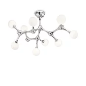 Ideal Lux - LED Lestenec NODINO 9xG9/3W/230V sijajni krom/bela