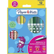 Flomasteri Paper Mate - Kids Colouring, 12 boja