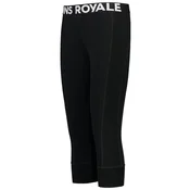 Mons Royale Merino Cascade Flex 3/4 Legging Base Layer B black
