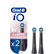 Oral-B nadomestne ščetke iO, nežno v 2 čiščenje črni barvi, kosa/paket.