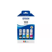 EPSON C13T00S64A, originalna tinta, crna + šarena