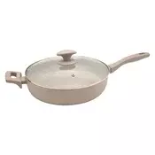 Michelino sauté tava s poklopcem 28 cm serija Alythia bež