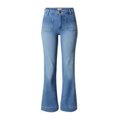 WRANGLER Kavbojke FLARE moder denim