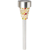 home Solarna vrtna LED lampa, mozaik, staklo / metal, 300 mAh - MX 459/1