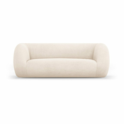 Kremno bela sedežna garnitura iz tkanine bouclé 210 cm Essen – Cosmopolitan Design