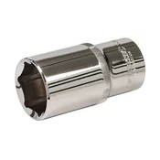 Silverline Ključ vtičnice 30 mm 1/2 HEX dolga srebrna črta