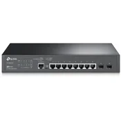 TP-Link Omada 8-portni Gigabit L2+ upravljalni stikalnik z 2 SFP režama