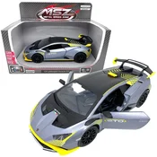 Sparkys Kovinski model Lamborghini Huracán STO 1:24, srebrno-siv