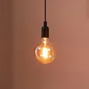 EGLO LED steklena svetilka E27 4W jantar O 12,5 cm - Steklo