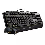 COOLER MASTER CM Devastator 3 Gaming US tastatura + CM USB miš (SGB-3000-KKMF1-US)