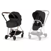 Cybex duo sistem Mios 4.0. Sepia Black(rosegold)