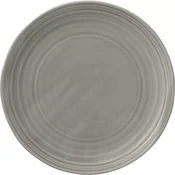 Plitev krožnik Bauscher Country House, premer 22,9 cm, siv