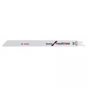 Bosch List za sabljasto žago S 1122 HF, Flexible for Wood and Metal, 100-delni paket Bosch 2608656034 dolžina lista 225 mm