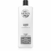 Nioxin System 2 čistilni šampon za tanke do normalne lase 1000 ml