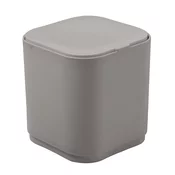 SEVENTY Namizni vrtljivi koš, ABS plastika, bež - Bež - 116x124x116 mm - Gedy - SEVENTY - 24 - Plastika - Koš za odpadke za namizje - Kvadratni - Klasični koši za odpadke - 116 - 124 - 116 - 1.2 - 14