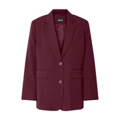 PIECES Blazer PCKamil temno rdeča