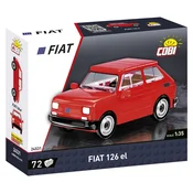 Cobi Klocki Youngtimer Collection Fiat 126p el gradbeni kompleti