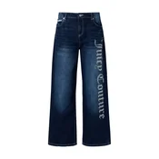 Juicy Couture Kavbojke temno modra/transparentna