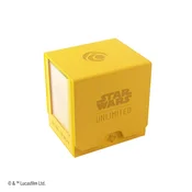 Škatla za karte Gamegenic Star Wars: Unlimited Twin Suns Deck Pod - rumena