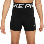 Djevojke kratke hlace Nike Kids Pro Dri-Fit Shorts - black/white