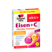 DOPPEL HERZ Kompleks sa gvoždem, vitaminom C i histidinom 30 tableta 123276