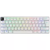 LOGITECH G PRO X 60 LIGHTSPEED Wireless Gaming Keyboard (Tactile) - WHITE - US INTL - 2.4GHZ/BT - EMEA28-935 - TACTILE SWITCH - 920-011930