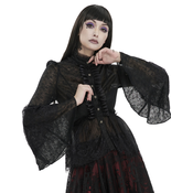 Ženska srajca z dolgimi rokavi DEVIL FASHION - Gothic Daily - SHT099