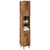 Kupaonski ormaric staro drvo 30x30x179 cm izradeno drvo