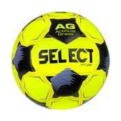 slomart Nogometna lopta Select X-Turf v26, žuto-crno-ljubičasta, FIFA Basic, veličina 4