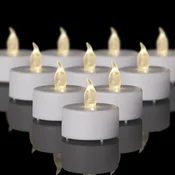 TAPPOVALY LED čajne svečke s časovnikom toplo bela 50 kosov