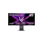 Monitor LG 44,5 OLED 45GX900A-B UltraGear ukrivljen, 3440x1440, 2x HDMI, DP, USB-C, 240 Hz