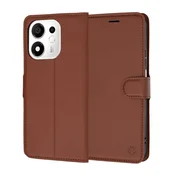Etui Techsuit Leather Folio za Honor 600 Smart - brown