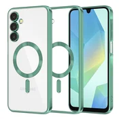 Ovitek Techsuit Luxury Crystal MagSafe za Samsung Galaxy A16 4G/Galaxy A16 5G - svetlo zelen