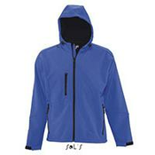 Sols Muška Softshell jakna sa kapuljacom Replay Blue velicina 3XL 46602