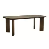 Miza Burleson 489 (Temen hrast) Temen hrast, 76x100x160cm, PodaljšanjePodaljšanje, Naravni furnir, MDF plošča, MDF plošča, Naravni furnir