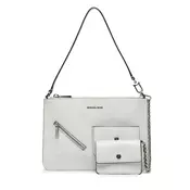 Ročna torba MICHAEL Michael Kors Jet Set 32S6SJ6F6L Bela