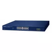 Planet GS-2210-16T2S Switch Smart 16xGE 2xSFP