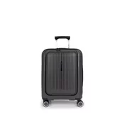 Gabol Kofer mali (kabinski) sa odeljkom za laptop proširivi 40x55x22/25cm Brooklyn 41,7/47,4 l-3,1 kg metalik siva ( 16KG123923C )