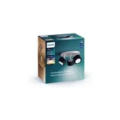 FERANO REFLEKTOR CRNI LED 3X4,3W/1200lm/2700k