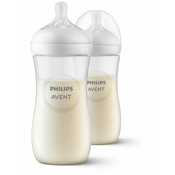 Bocice Philips Avent - Natural Response 3.0, sa sisacem 3 m+, 2 x 330 ml