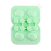 SILIKONSKI MODEL ZA LEDENE MEDVEDE 14,5X11X3CM ZELEN