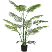 HOMCOM HOMCOM umetna palma plastika, cement 20D x 20Š x 175V cm zelena, (5000242199)